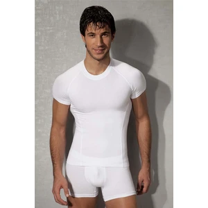 DOREANSE 2535 ERKEK MODAL YUVARLAK YAKA KISA KOL BEYAZ T-SHİRT