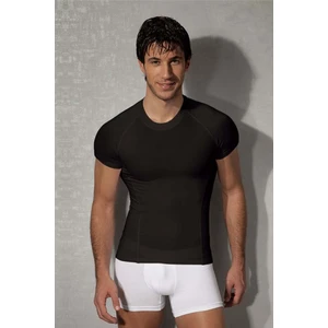 Siyah T-Shirt Erkekler İçin %90 Modal %10 Lycra Kısa Kol Şık Stil