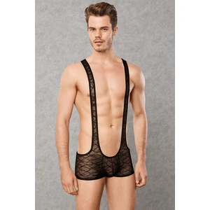 Erkek Fantazi Çiçekli Body / Bodysuit 3011