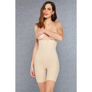 DOREANSE 5935 BAYAN YÜKSEK BEL PAÇALI SİYAH KORSE