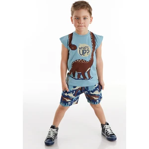 Titan Yaz Erkek Çocuk T-shirt Şort Takım