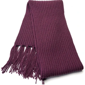 Mürdüm El Örgüsü Atkı