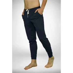 6004 Pamuklu Manşetli Erkek Pijama Altı Lacivert