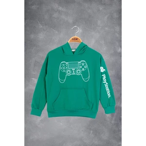 Erkek Çocuk Konsol Baskılı Sweatshirt