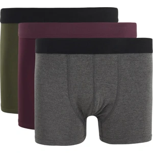 Defacto Esnek Kumaş Standart Kalıp 3'lü Boxer S1718AZ21SP