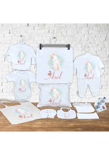Bebeğinizin Ismine Özel 13 Parça Hastane Çıkışı