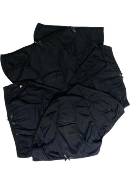 Kadın 6'lı Paket Külot Siyah 0678- fiyatları