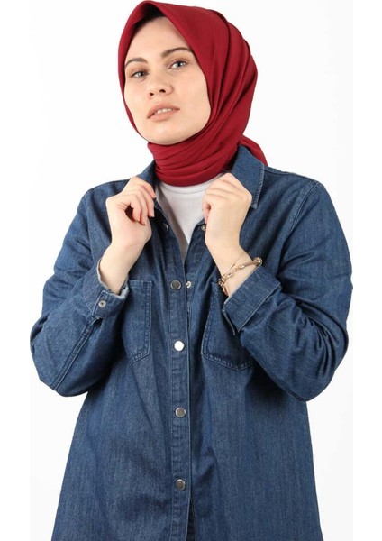 Düz Fon Eşarp
