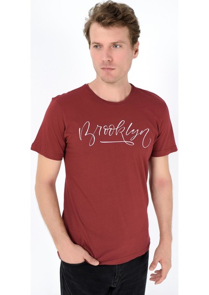 Brooklyn El Yazi Baskili Tshirt