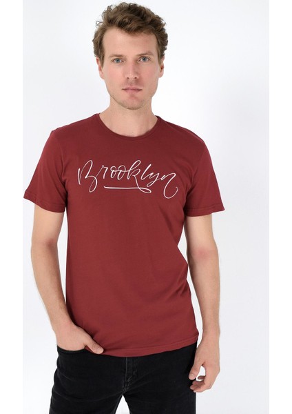 Brooklyn El Yazi Baskili Tshirt