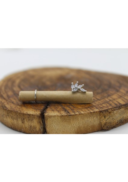 Cerrahi Çelik Piercing Kulak - Kıkırdak - Tragus