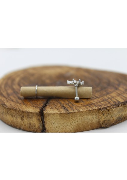 Cerrahi Çelik Piercing Kulak - Kıkırdak - Tragus modelleri
