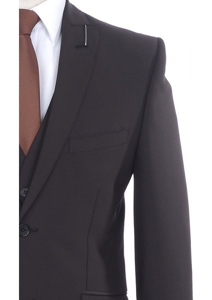 Yünlü Yelekli Slimfit Drop 6 Takım