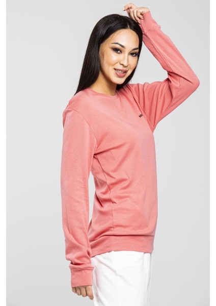 Kadın Bisiklet Yaka Sweatshirt modelleri