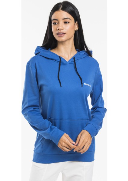 Baskılı KapüşonluKanguru Cepli Sweatshirt