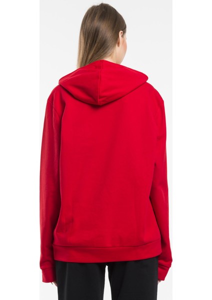 Baskılı KapüşonluKanguru Cepli Sweatshirt