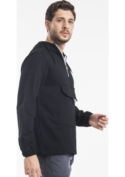 Erkek Yarım Fermuarlı Sweat