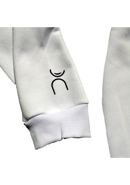 Chaotic Sweat Beyaz Oversize / Büyük Beden Unisex