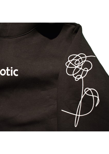 Chaotic Siyah Oversize Sweat Unisex Büyük Beden