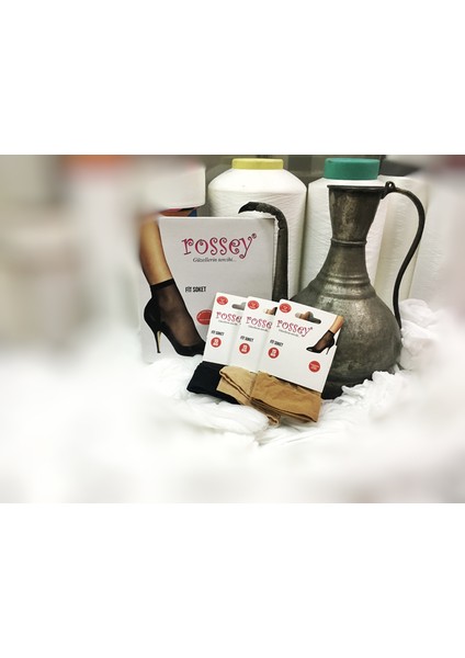 FIT(15D) Soket Çorap-Sahra 51- (12 Çift) fiyatları
