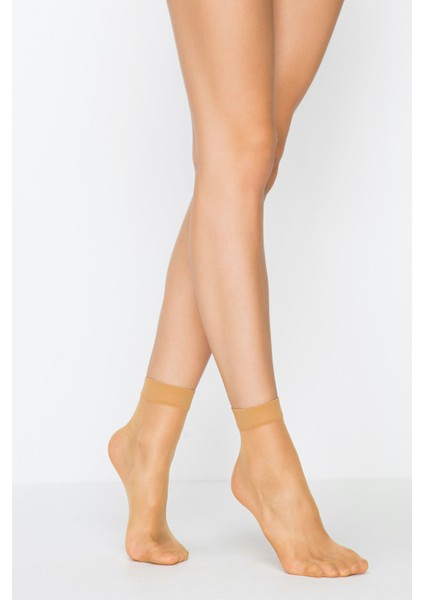 FIT(15D) Soket Çorap-Ten 57- (12 Çift)