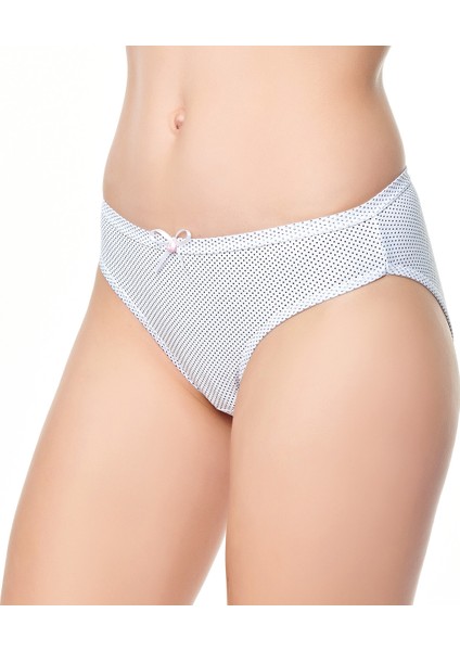 Küçük Puantiyeli Bikini 6'lı Paket