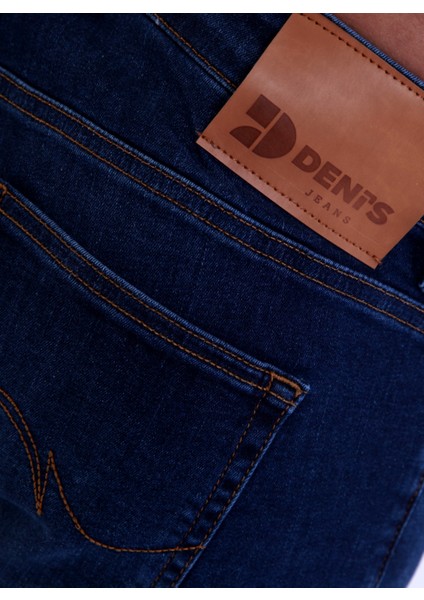 Deni's Jeans Arthur Mavi Slim Fit Normal Bel Erkek Kot Pantolon