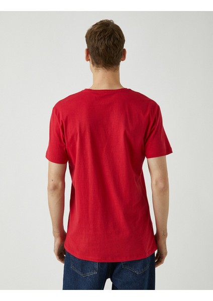 Erkek Basic Kısa Kollu Bisiklet Yaka T-Shirt fırsatları