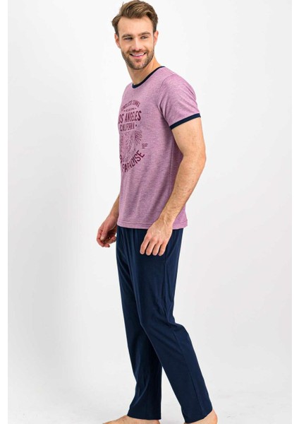 617 Los Angeles Mürdümmelanj Erkek Pijama Takımı fırsatları
