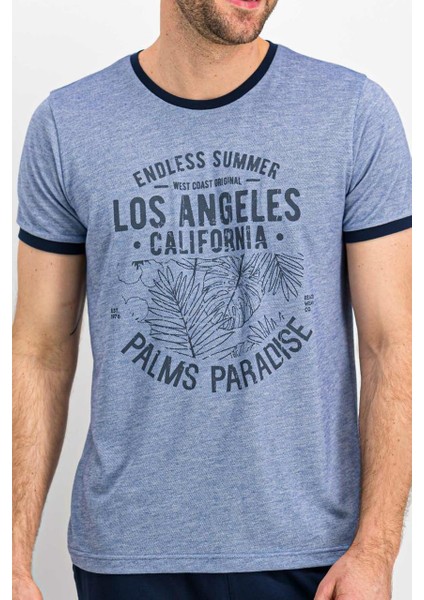 617 Los Angeles Mürdümmelanj Erkek Pijama Takımı indirimleri
