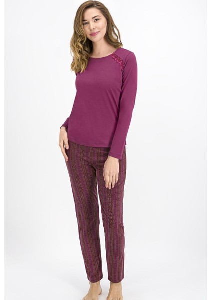 917 Ethnic Kadın Pijama Takımı