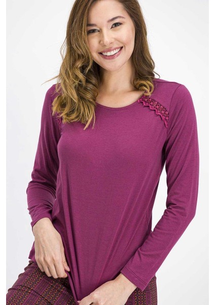 917 Ethnic Kadın Pijama Takımı
