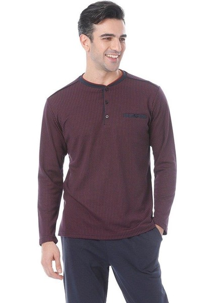 8562 Erkek Uzun Kollu Pijama Takımı