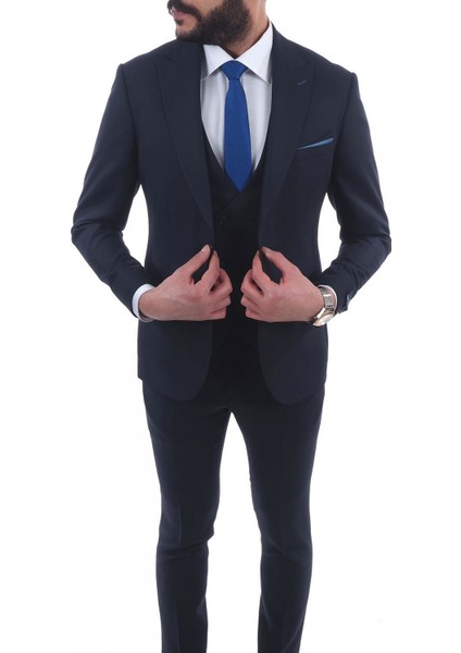Slimfit Yelekli Drop 6 Takım