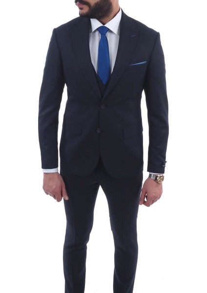 Slimfit Yelekli Drop 6 Takım