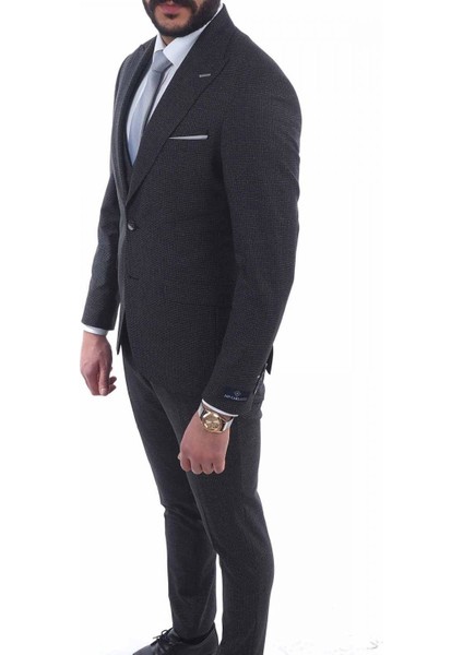 Slimfit Yelekli Drop 6 Takım