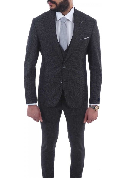 Slimfit Yelekli Drop 6 Takım