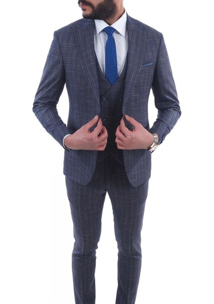 Slimfit Yelekli Drop 6 Takım