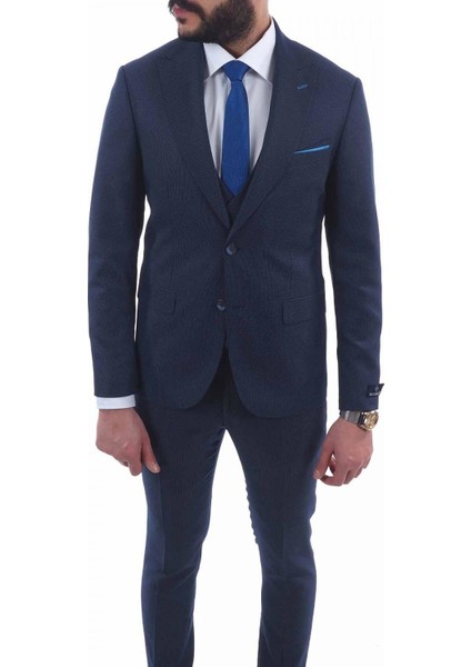 Slimfit Yelekli Drop 6 Takım