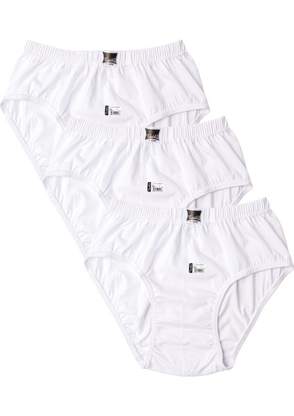 Erkek 3 Adet Pamuklu Kom Slip Külot 3'lü Paket 0109-