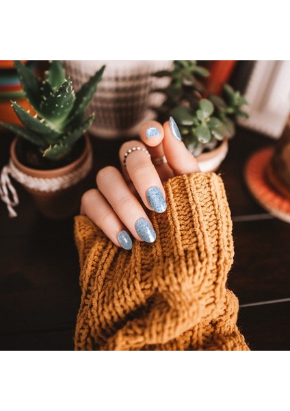 Mavi Etnik Desen Tırnak Dövmesi fiyatları