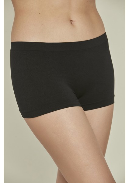C13000 Dikişsiz Boxer Siyah
