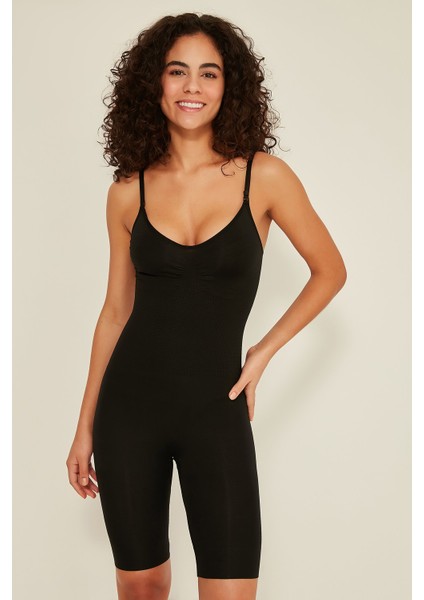 C12011 Kadın Body Boxer Korse Siyah modelleri