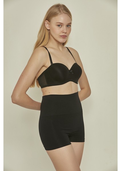 C12022 Toparlayıcı Double Boxer Korse Siyah modelleri