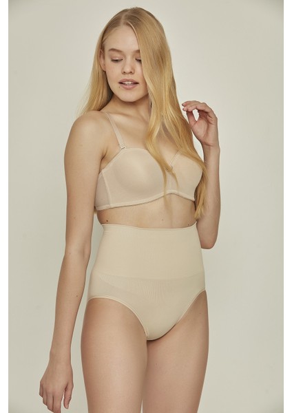 C12200 Seamless Slip Pantolon Korse Ten