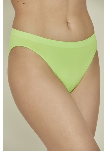 C13001 Dikişsiz Slip Külot Yeşil Neon fiyatları