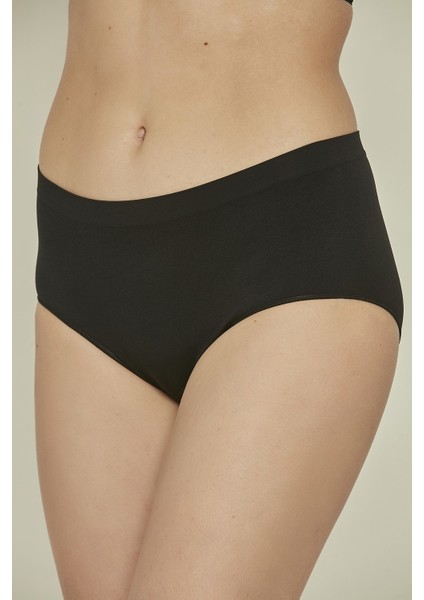 C13002 Dikişsiz Boxer Siyah