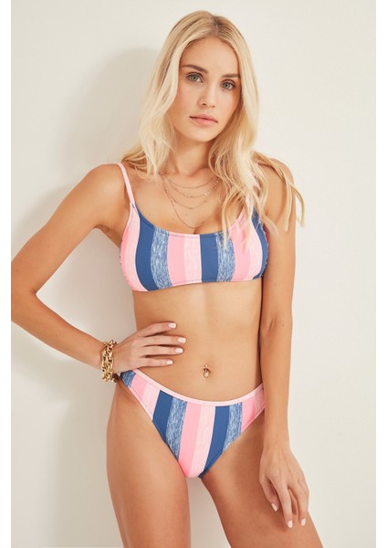 Kadın Straplez Body Bikini Takım 2962