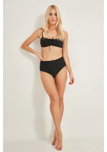 C&City Kadın Yüksek Bel Bikini Altı 3010