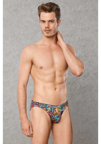 Patchwork Erkek Slip 1217